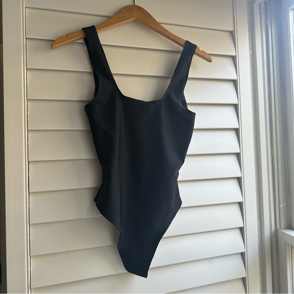 Parade Black Bodysuit- Nearly Naked Seamless Bodysuit